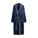 Банный халат VINGA Louis из rPET GRS, S-M, унисекс, 350 г/м² для нанесения логотипа