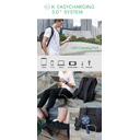 Рюкзак KORIN ClickPack X 45х32х15,5 см, с клапаном, черный для нанесения логотипа