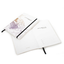 Блокнот линованный Pininfarina ITALIAN BEAUTY MILANO из каменной бумаги, А5 для нанесения логотипа