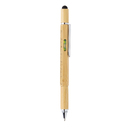Многофункциональная ручка 5 в 1 Bamboo для нанесения логотипа