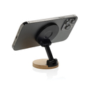 Подставка для телефона Magmount из бамбука и переработанного пластика RCS для нанесения логотипа