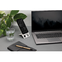 Складная подставка для телефона SnapStand из переработанного пластика RCS для нанесения логотипа