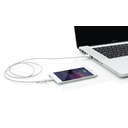 Кабель «2 в 1» с лицензированным MFi разъемом Apple Lightning для нанесения логотипа