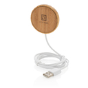 Магнитное устройство для беспроводной зарядки Bamboo, 10 Вт для нанесения логотипа