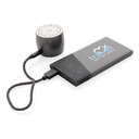 Карманный внешний аккумулятор Swiss Peak, 5000 mAh для нанесения логотипа