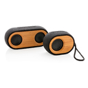 Колонка с двумя динамиками Bamboo X для нанесения логотипа