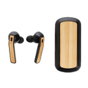 Наушники Bamboo Free Flow TWS с чехлом для зарядки для нанесения логотипа
