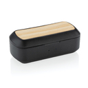Наушники Bamboo Free Flow TWS с чехлом для зарядки для нанесения логотипа