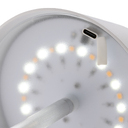 Беспроводная настольная лампа Pure Glow из переработанного пластика RCS для нанесения логотипа