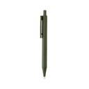 Ручка из переработанного ABS-пластика GRS с бамбуковым клипом для нанесения логотипа