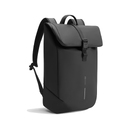 Антикражный водонепроницаемый рюкзак Urban Flap-Top, черный для нанесения логотипа