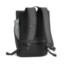 Антикражный водонепроницаемый рюкзак Urban Flap-Top, черный для нанесения логотипа