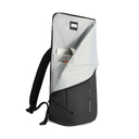 Антикражный водонепроницаемый рюкзак Urban Flap-Top, черный для нанесения логотипа