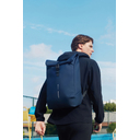 Антикражный водонепроницаемый рюкзак Urban Flap-Top, темно-синий для нанесения логотипа