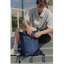 Антикражный водонепроницаемый рюкзак Urban Flap-Top, темно-синий для нанесения логотипа