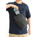 Антикражный рюкзак Urban Sling, черный для нанесения логотипа