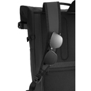 Антикражный рюкзак Urban Roll-top, черный для нанесения логотипа
