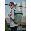 Антикражный рюкзак Urban Roll-top, зеленый для нанесения логотипа