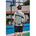 Антикражный рюкзак Urban Roll-top, зеленый для нанесения логотипа