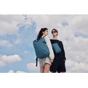 Антикражный рюкзак Urban Roll-top, голубой для нанесения логотипа