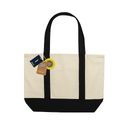 Сумка-шоппер SHOP LOCAL AWARE™ из переработанного хлопка, 350 г/м² для нанесения логотипа