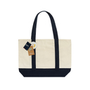 Сумка-шоппер SHOP LOCAL AWARE™ из переработанного хлопка, 350 г/м² для нанесения логотипа