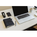 Многофункциональный блокнот Daily Notes Binder 3 в 1 в обложке из PU, А5 для нанесения логотипа