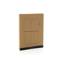 Многофункциональный блокнот Daily Notes Binder 3 в 1 в обложке из PU, А5 для нанесения логотипа