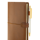 Многофункциональный блокнот Daily Notes Binder 3 в 1 в обложке из PU, А5 для нанесения логотипа