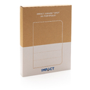 Органайзер Impact из RPET AWARE™, А5 для нанесения логотипа