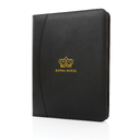 Органайзер Deluxe Tech из rPU RCS на молнии, А4 для нанесения логотипа