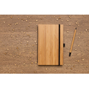Блокнот с вечным карандашом Bamboo FSC® для нанесения логотипа
