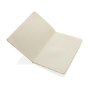 Блокнот Scribe с обложкой из бамбука, А5, 80 г/м² для нанесения логотипа