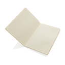 Блокнот Scribe с обложкой из бамбука, А5, 80 г/м² для нанесения логотипа