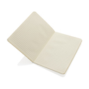 Блокнот Scribe с обложкой из бамбука, А5, 80 г/м² для нанесения логотипа