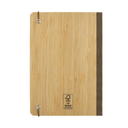 Блокнот Scribe с обложкой из бамбука, А5, 80 г/м² для нанесения логотипа