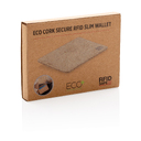 Эко-кошелек Cork c RFID защитой для нанесения логотипа