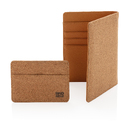 Эко-кошелек Cork c RFID защитой для нанесения логотипа