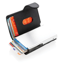 Алюминиевый картхолдер Standard с PU кошельком и защитой RFID для нанесения логотипа