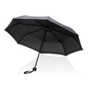 Компактный зонт Impact из RPET AWARE™ со светоотражающей полосой, d96 см  для нанесения логотипа