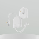 Кабель Xoopar ICE-R с ретрактором 2 в 1, разъёмы USB-C и Lightning, 60 Вт для нанесения логотипа