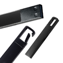 USB-Flash накопитель "Jeebs" (флешка 64 Гб) с подсветкой логотипа (черный) для нанесения логотипа