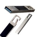 USB-Flash накопитель "Jeebs" (флешка 64 Гб) с подсветкой логотипа (серебристый) для нанесения логотипа