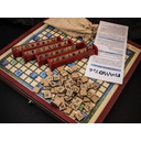 Настольная игра «Грамотей» в упаковке из берёзового шпона для нанесения логотипа