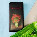 Внешний аккумулятор с подсветкой логотипа «Faros», soft-touch, 4000 mAh, мерч Бизон для нанесения логотипа