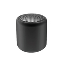 Беспроводная Bluetooth колонка Fosh, черная-S для нанесения логотипа