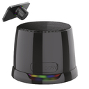 Магнитная беспроводная Bluetooth колонка-подставка Wave 5W, черная для нанесения логотипа
