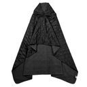 Плед PONCHO, черный для нанесения логотипа