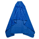 Плед PONCHO, синий для нанесения логотипа