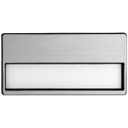 Бейдж Me Silver  для нанесения логотипа